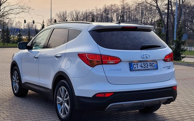 Hyundai Santa Fe cena 56600 przebieg: 226000, rok produkcji 2013 z Płock małe 436